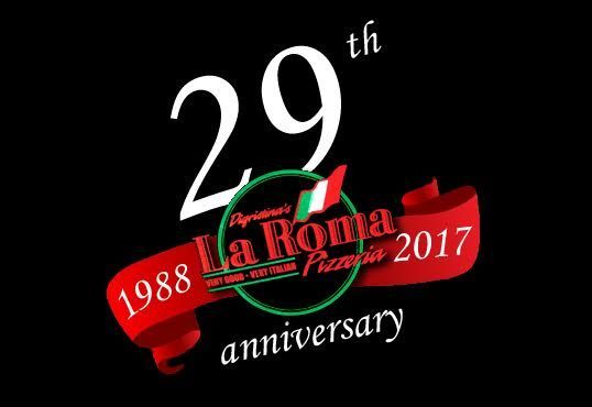 29th anni logo black