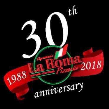 30 anni logo black