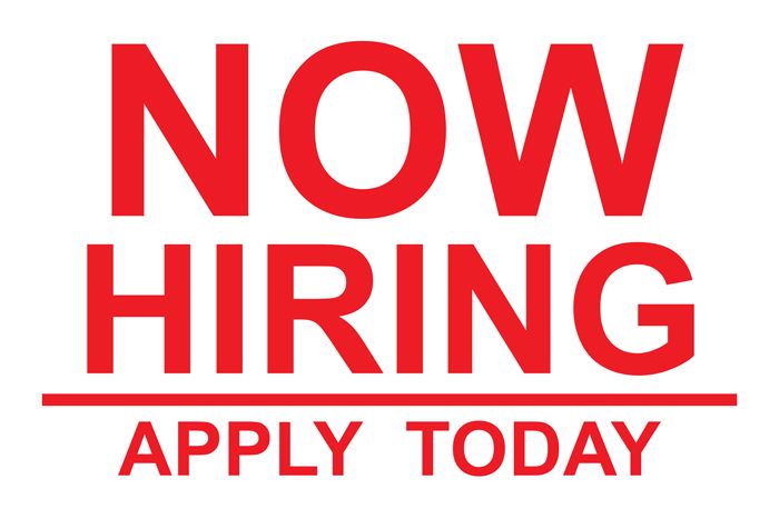 NOW HIRING