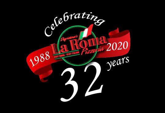 30 anni logo black