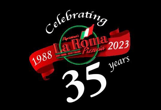La Roma 1988 - 2014 26th Anniversary Logo